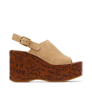 Maxime Platform Wedge Sandals