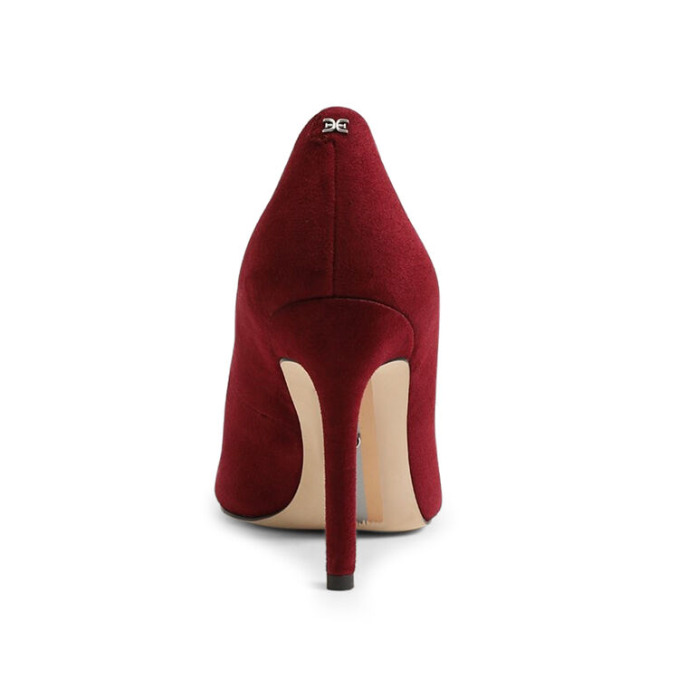 Hazel Pointed Toe Suede Pump image number null