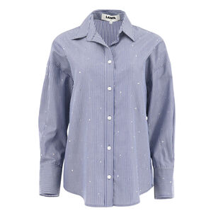 The Frankie Crystal Stripe Shirt