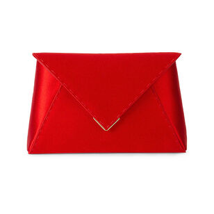 Lee Pouchet Small Clutch In Satin