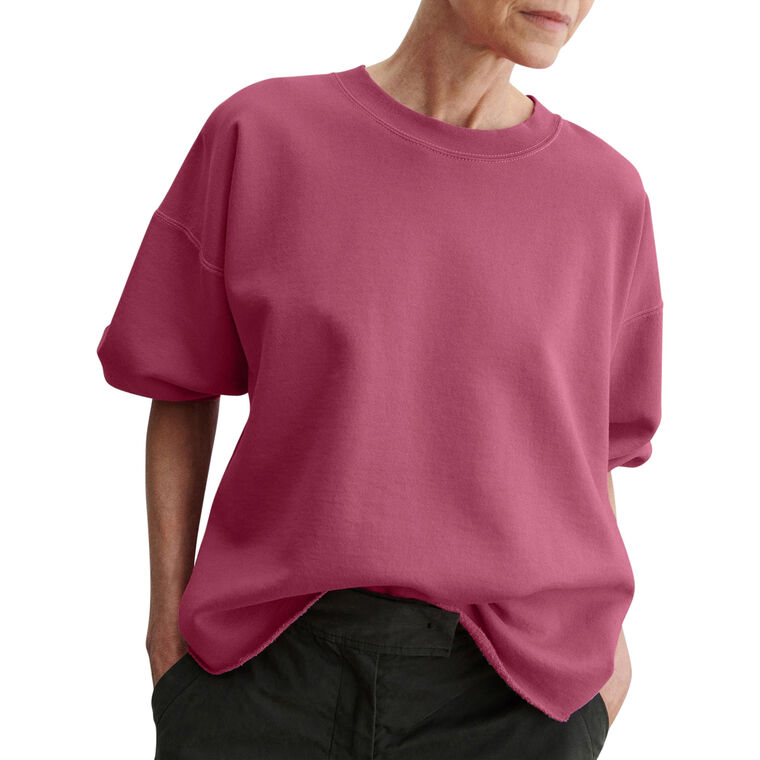 Fond Short Sleeve Crew Neck Sweatshirt image number null