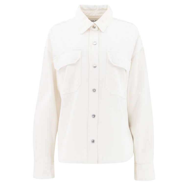 Gwen Denim Slice Shirt image number null