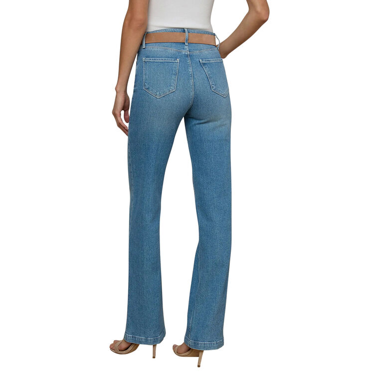 Clayton High Rise Wide-Leg Jean image number null