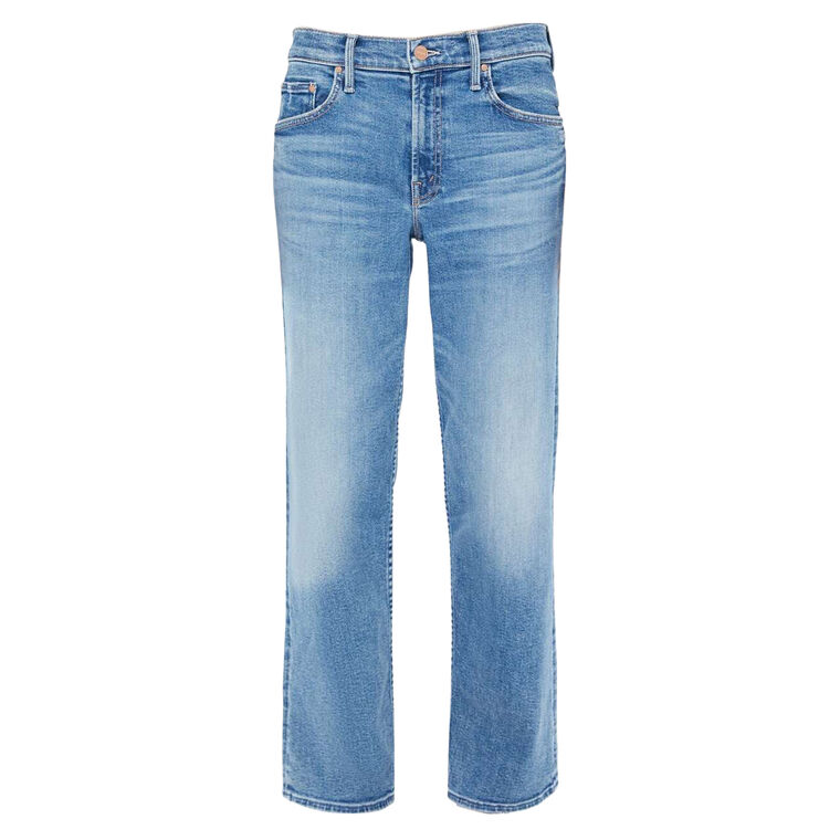 The Newbie Ankle Mid-Rise Straight-Leg Jean image number null