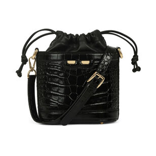 Byrd Bucket Bag In Croc