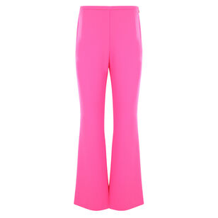 Drop Shot Flared Pant In Double Georgette
