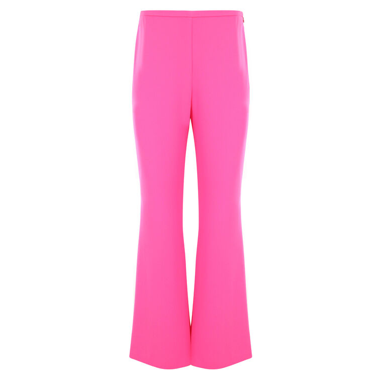 Drop Shot Flared Pant In Double Georgette image number null