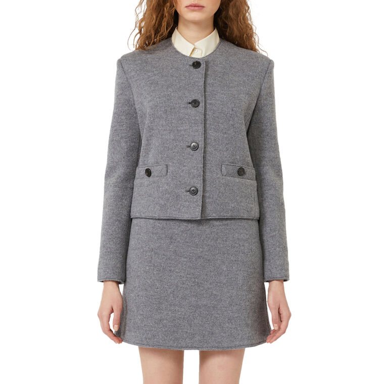 Savona Cropped Wool Jacket image number null
