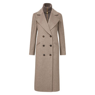 Seth Double-Breasted Dickey Coat