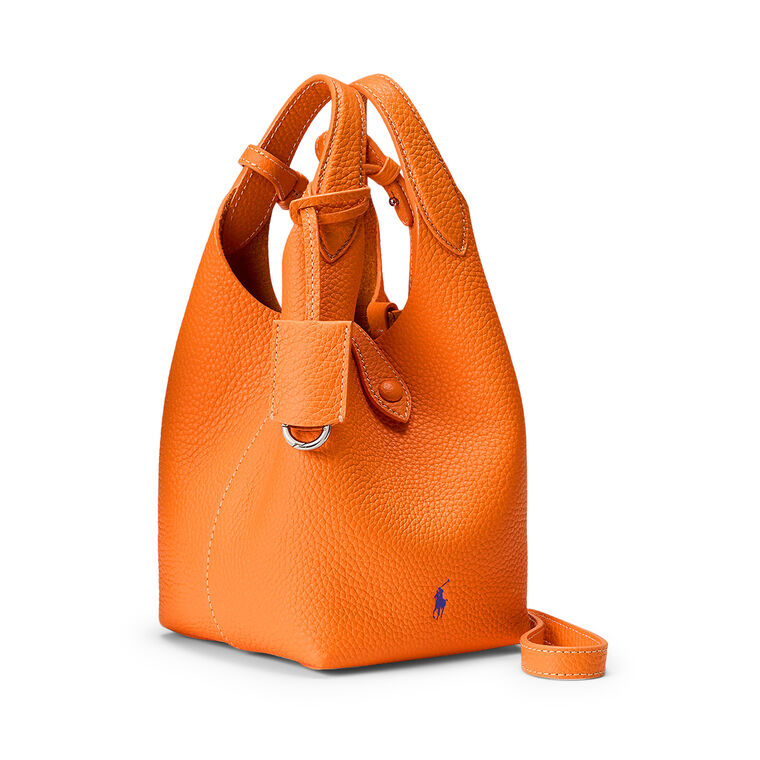 Polo Small Play Leather Crossbody Tote image number null