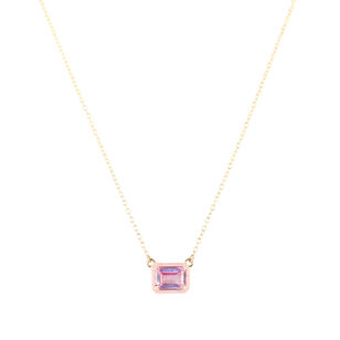 Rectangle Cocktail Necklace