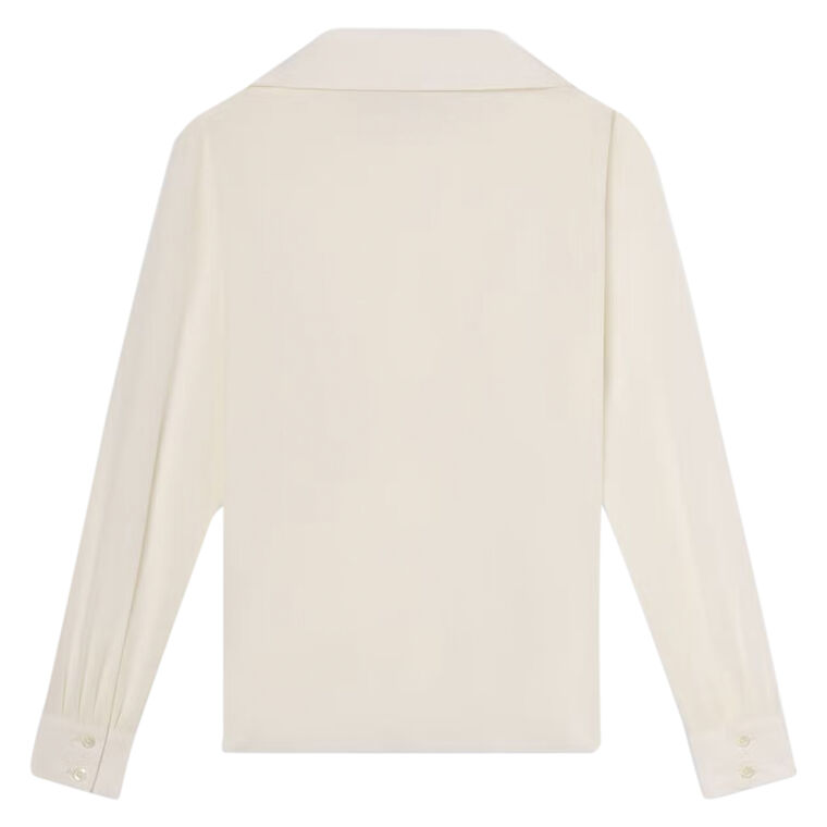 The Moment Button-Front Blouse image number null