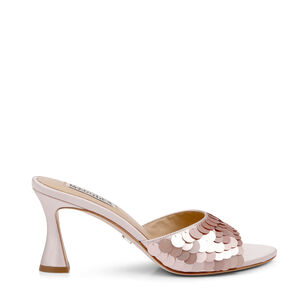 Winika Heeled Sequin Mule Sandal