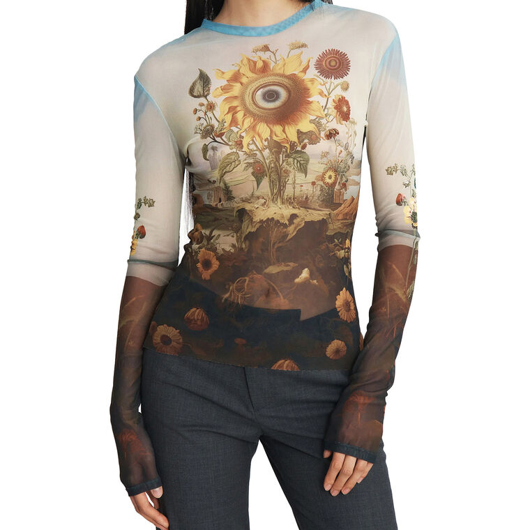 Printed Mesh Top image number null