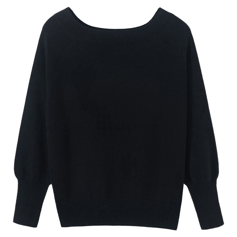 Corry Cashmere Long Sleeve Sweater image number null