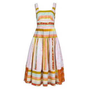 Mara Sleeveless Fit And Flare Midi Dress