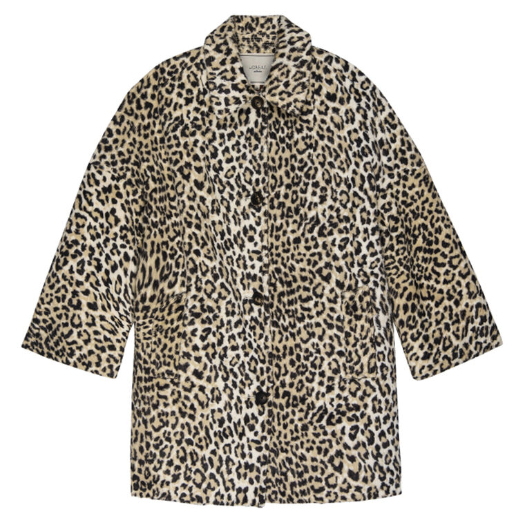 The Faux Fur Car Coat image number null