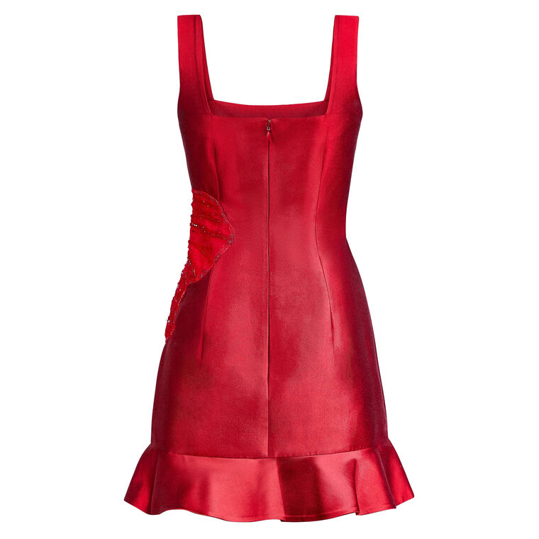 Pippa Sleeveless Handbeaded Mini Dress image number null