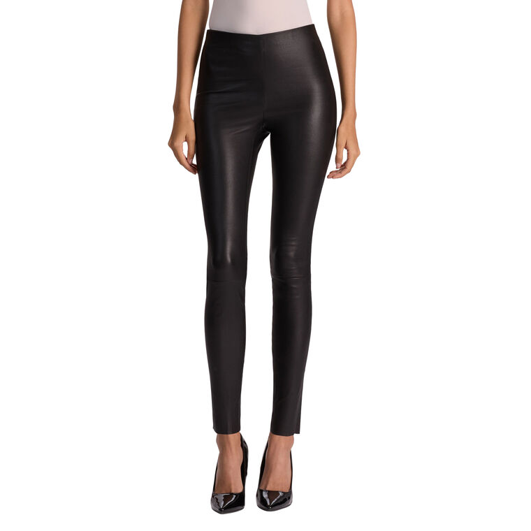 Lennox Fitted Leather Legging image number null