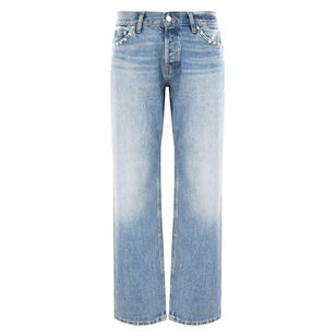 Studded Low Rise Baggy Jean