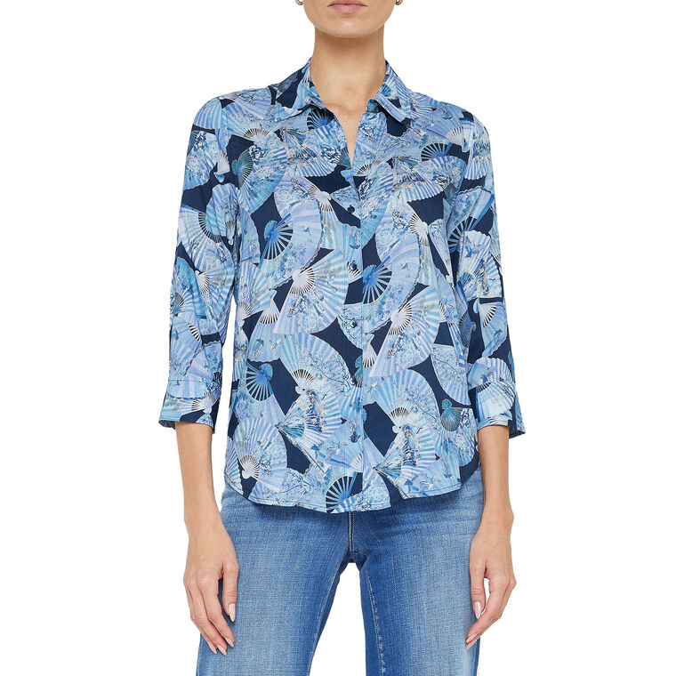 Camille 3/4 Sleeve Blouse image number null