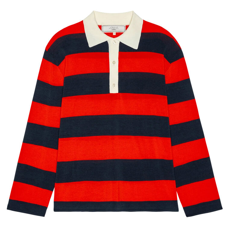 The Academy Polo Sweater image number null
