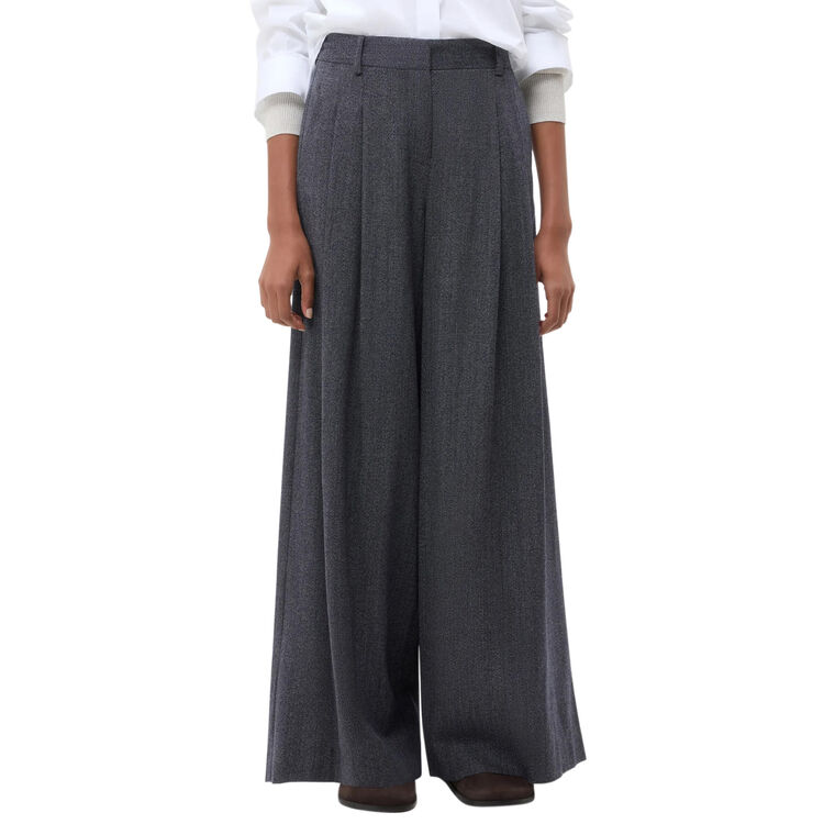 Next Didi Stretch Wool Pleated Pant image number null
