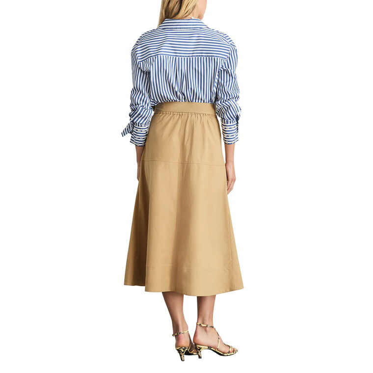 Brinson Belted Midi Skirt image number null