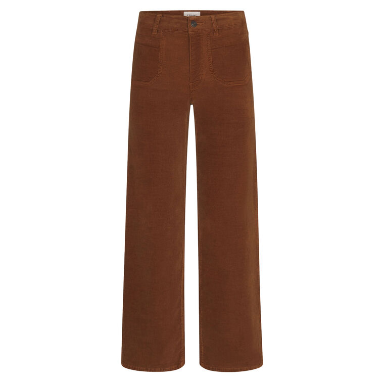 Le Slim Palazzo Modernist Pocket Corduroy Pant image number null