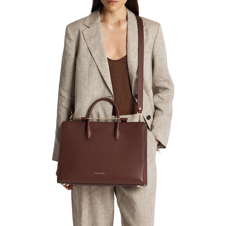 Leather Tote image number null