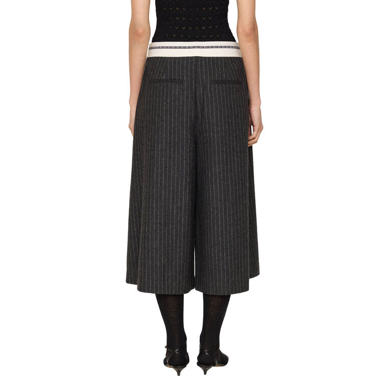 Johanna Pinstripe Culottes image number null
