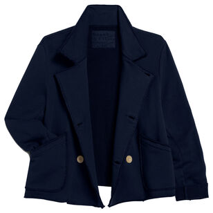 Mini Belfast Cropped Sweatshirt Peacoat