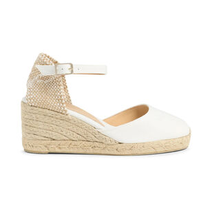 Carol Closed Toe Mid Wedge Sandal