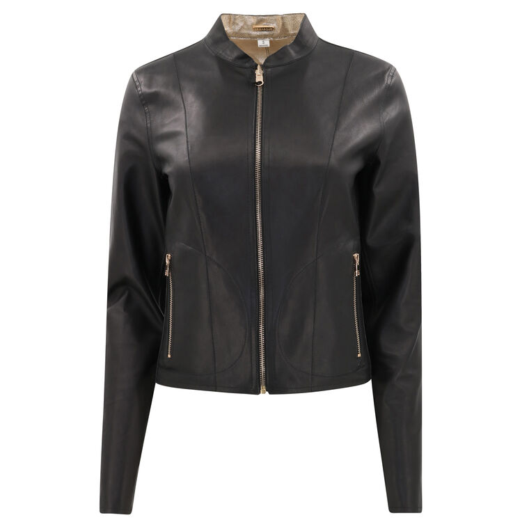 Chapin Reversible Leather Jacket image number null