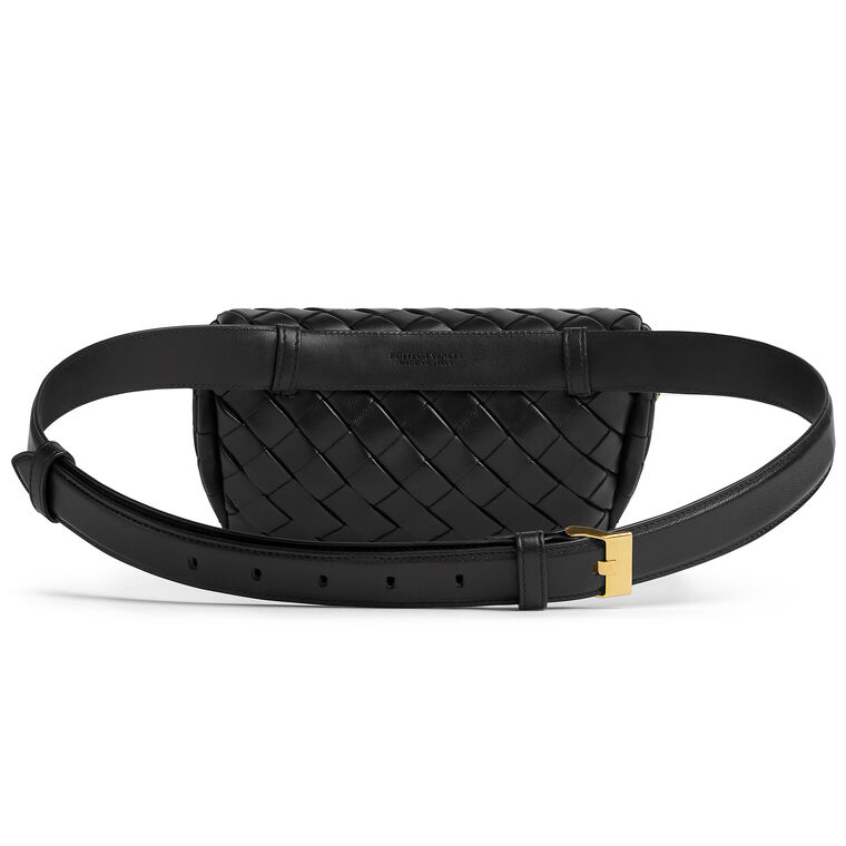 Padded Intrecciato Belt Bag image number null