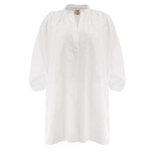 Hazel Cotton Poplin Parachute Mini Dress