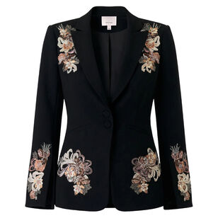 Floral Border Isby Jacket