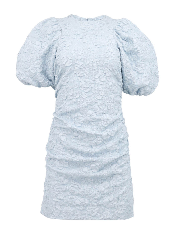 Stretch Jacquard Puff Sleeve M image number null