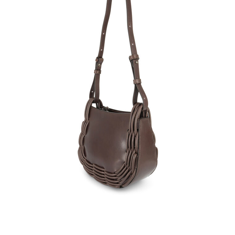 Pinar Braided Crossbody Bag image number null