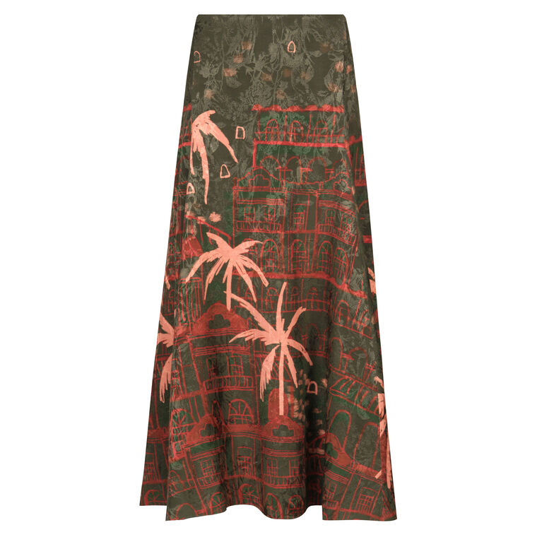 Encanto De Isla Ankle-Length Skirt image number null