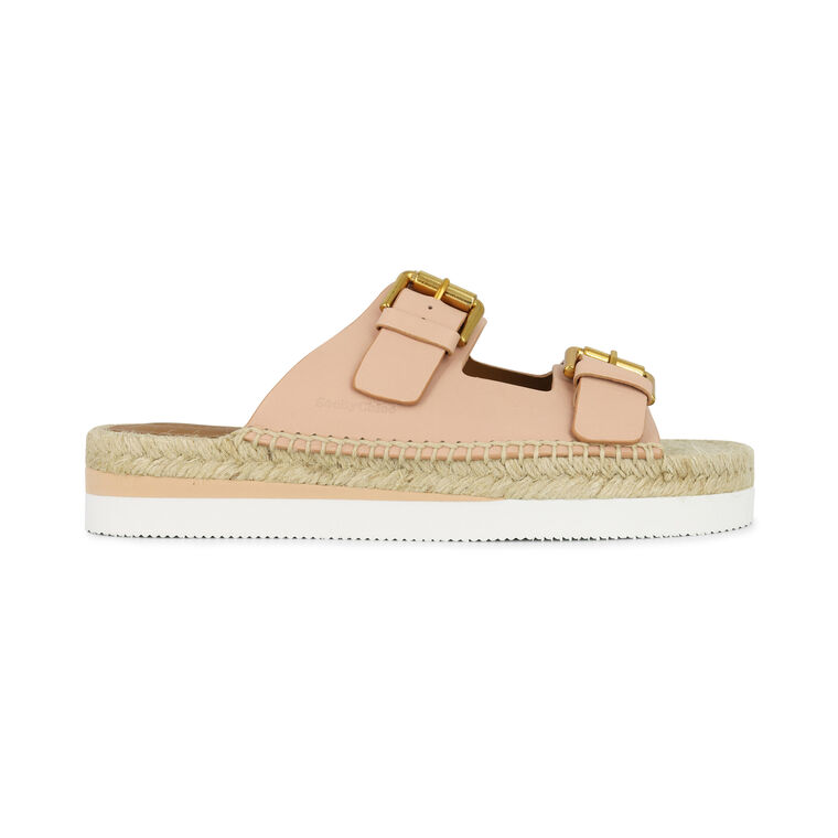 Glyn Dual-Buckle Espadrille Sandal image number null