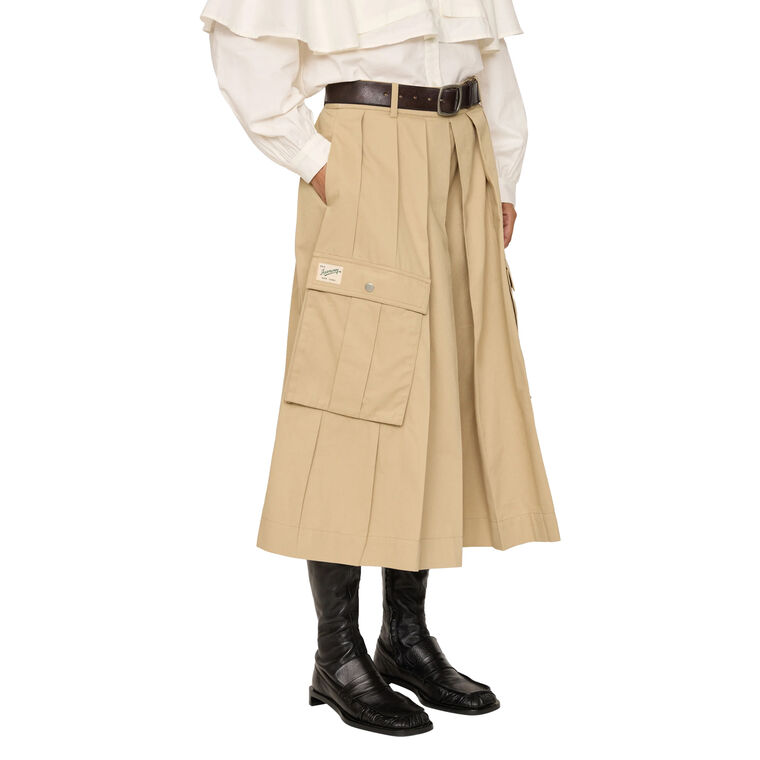 Tristan Pleated Cargo Culottes image number null