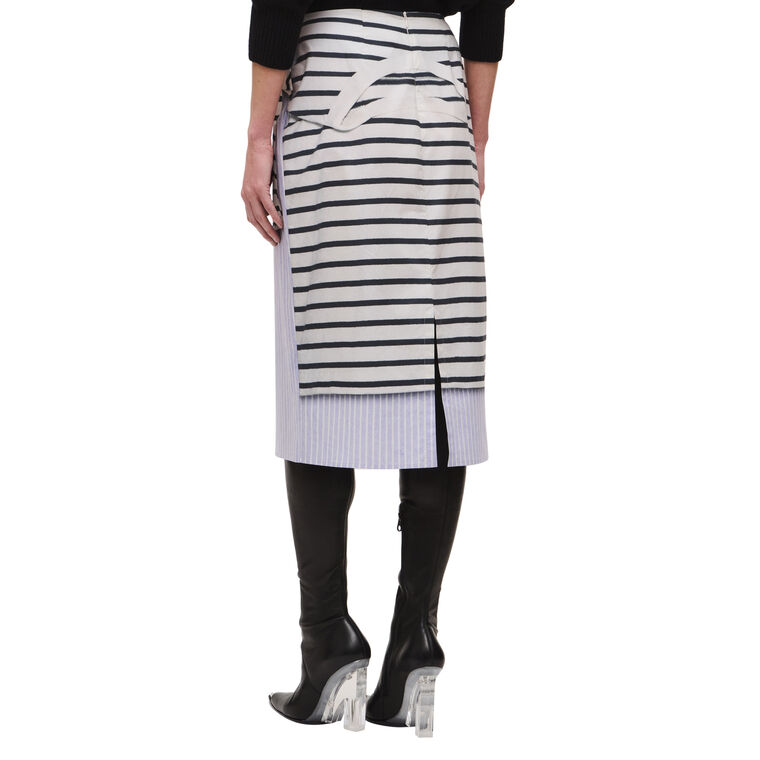 The Townes Sweater-Tie Pencil Skirt image number null