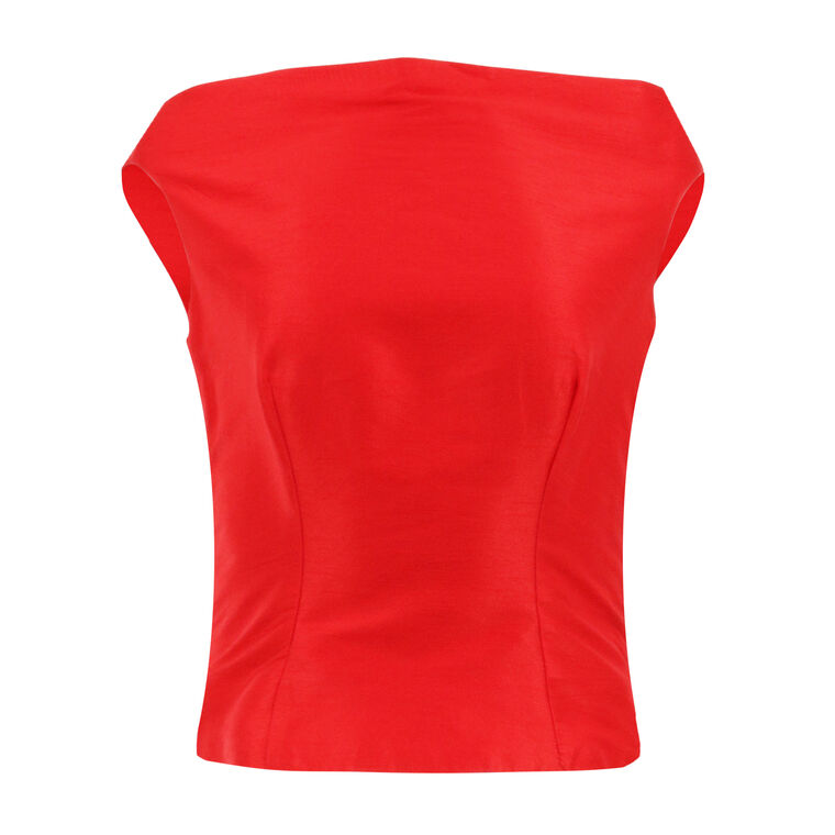 Taza Draped Top image number null