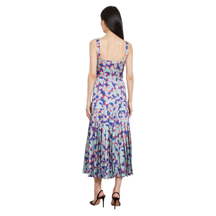 Karen Sleeveless Midi Dress image number null