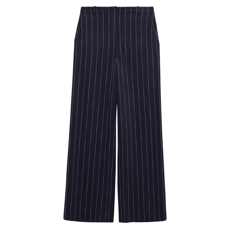 Tavar Straight-Leg Pinstripe Pants image number null