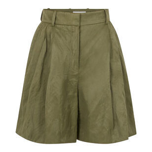 Wrinkled Cotton Short