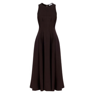 Bronwyn Sleeveless Merino Wool Midi Dress
