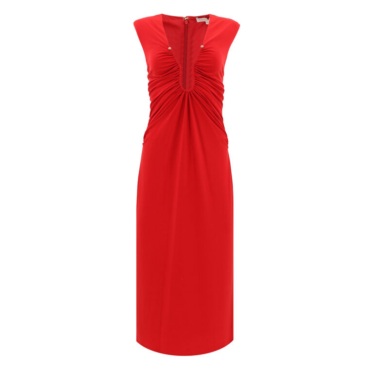 Elena Ruched Midi Dress image number null