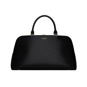 Sac de Jour Small Duffle In Shiny Leather